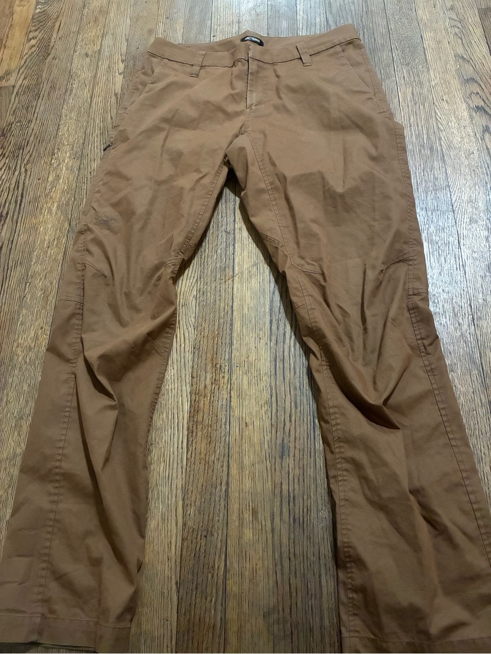 Men's Brown Arcteryx trail hiking Pants